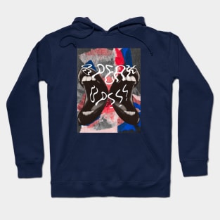 Speak Up: A Liberty Art Collage Hoodie